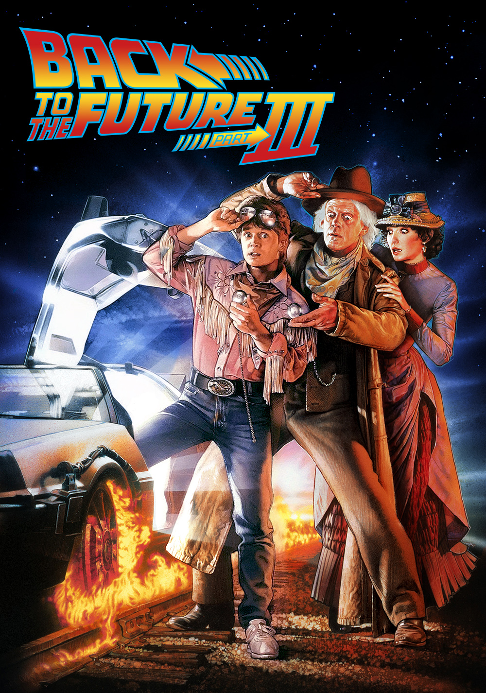 постер к Назад в будущее: Трилогия / Back to the Future Trilogy (1985, 1989, 1990)