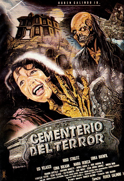 постер к Кошмар на кладбище / Cementerio del terror (1985)